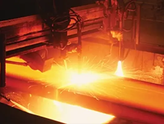 Iron, hot, sparks