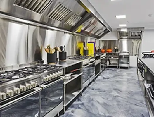 Kitchen, oven, fan 